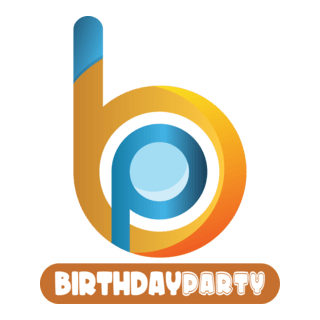 Birthday Party Logo PNG Vector