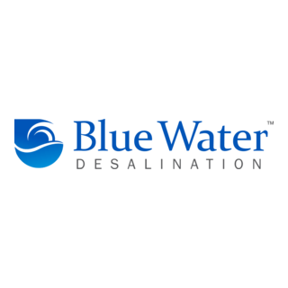 Blue Water Desalination Logo PNG Vector