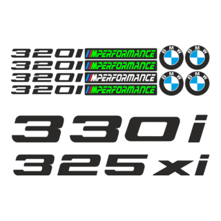 BMW 320 I 330 I Logo PNG Vector