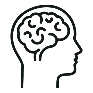 Brain Icon Logo PNG Vector