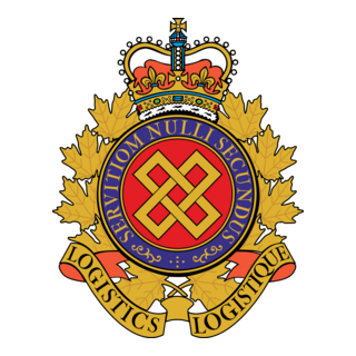 Canadian Forces Logistics Logo PNG Vector
