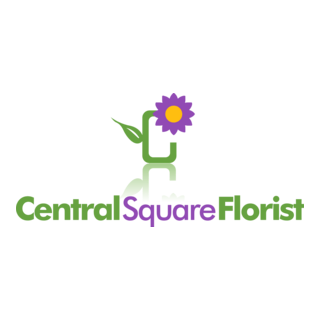 Central Square Florist Logo PNG Vector