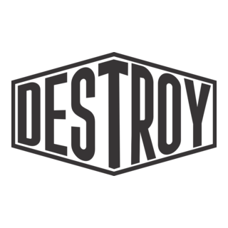 Destroy Logo PNG Vector