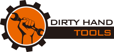 Dirty Hand Tools Logo PNG Vector
