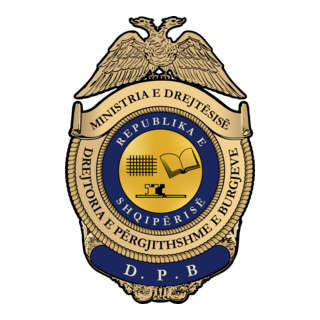 Drejtoria e Përgjithshme e Burgjeve Logo PNG Vector