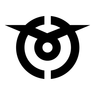 Emblem of Kumenan, Okayama Logo PNG Vector