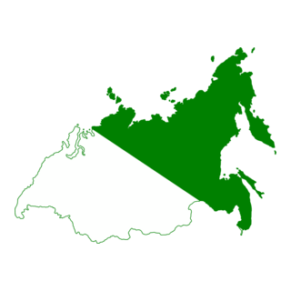 Flag map of Siberia Logo PNG Vector