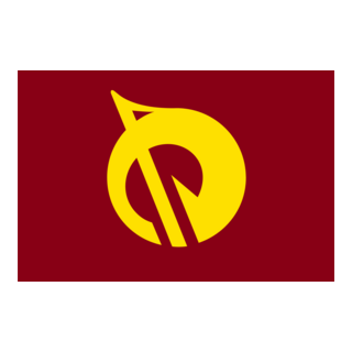 Flag of Yakage, Okayama Logo PNG Vector