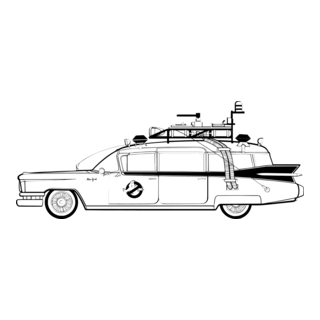 Ghostbusters - Ecto-1 Logo PNG Vector