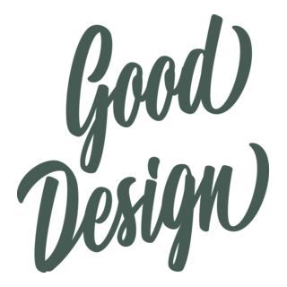 Good Design Logo PNG Vector