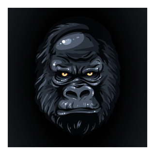 Gorilla Logo PNG Vector