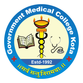 Government Medical College Kota Rajasthan India Logo PNG Vector