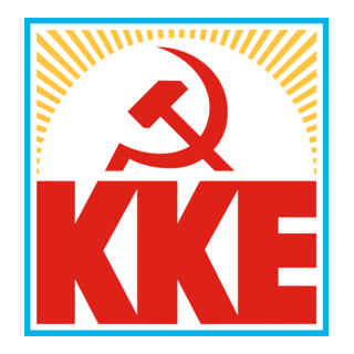 Griechischen Kommunistischen Partei Logo PNG Vector