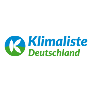 Klimaliste Deutschland horizontal Logo PNG Vector