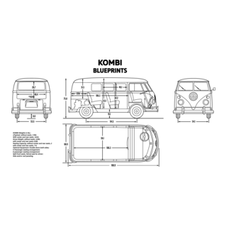 Kombi - Combi blueprints Logo PNG Vector