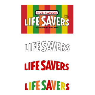 Lifesavers Candy Logo PNG Vector
