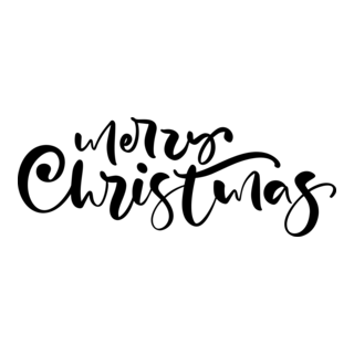 Merry Christmas Logo PNG Vector