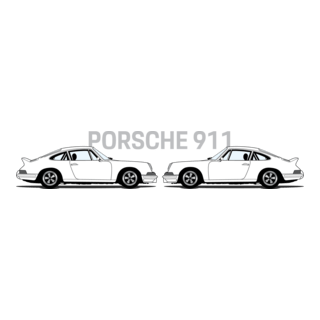 Porsche 911 Logo PNG Vector