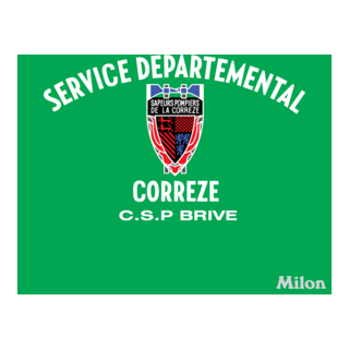 SERVICE DEPARTMENTAL CORREZE Logo PNG Vector