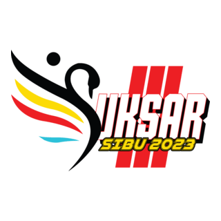 Sukan Sarawak SUKSAR SIBU 2023 Logo PNG Vector