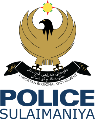 Sulaimaniya police Logo PNG Vector