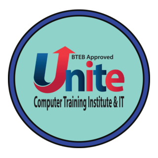 Unite Computer Training Institute & IT Logo PNG Vector