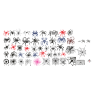 Arañas Logo PNG Vector