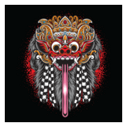 Barong Bali Logo PNG Vector