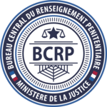 Bureau Central du Renseignement Pénitentiaire Logo PNG Vector