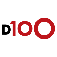 D100 Radio Logo PNG Vector