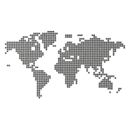 Dotted World Logo PNG Vector