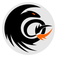 Dragão Fúria da Noite Logo PNG Vector