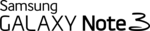 Samsung Galaxy Note 3 Logo PNG Vector