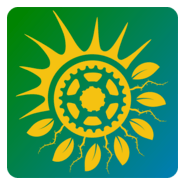 SolarPunk Logo PNG Vector