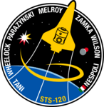 STS-120 Mission Patch Logo PNG Vector