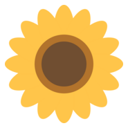 Sunflower Logo PNG Vector