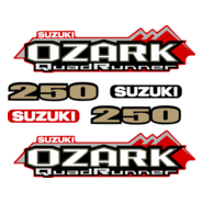Suzuki OZARK QuadRunner 250 Logo PNG Vector