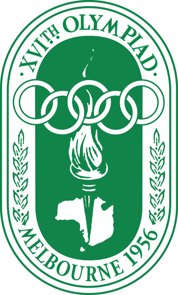 1956 Summer Olympics Logo PNG Vector