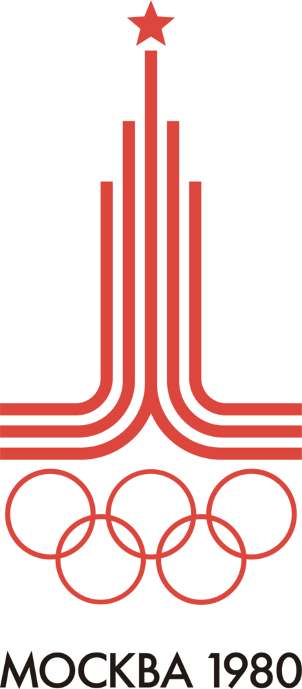 1980 Summer Olympics Logo PNG Vector