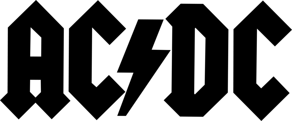AC/DC Logo PNG Vector