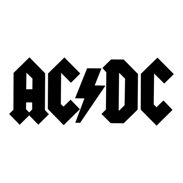 AC/DC Logo PNG Vector (SVG) Free Download