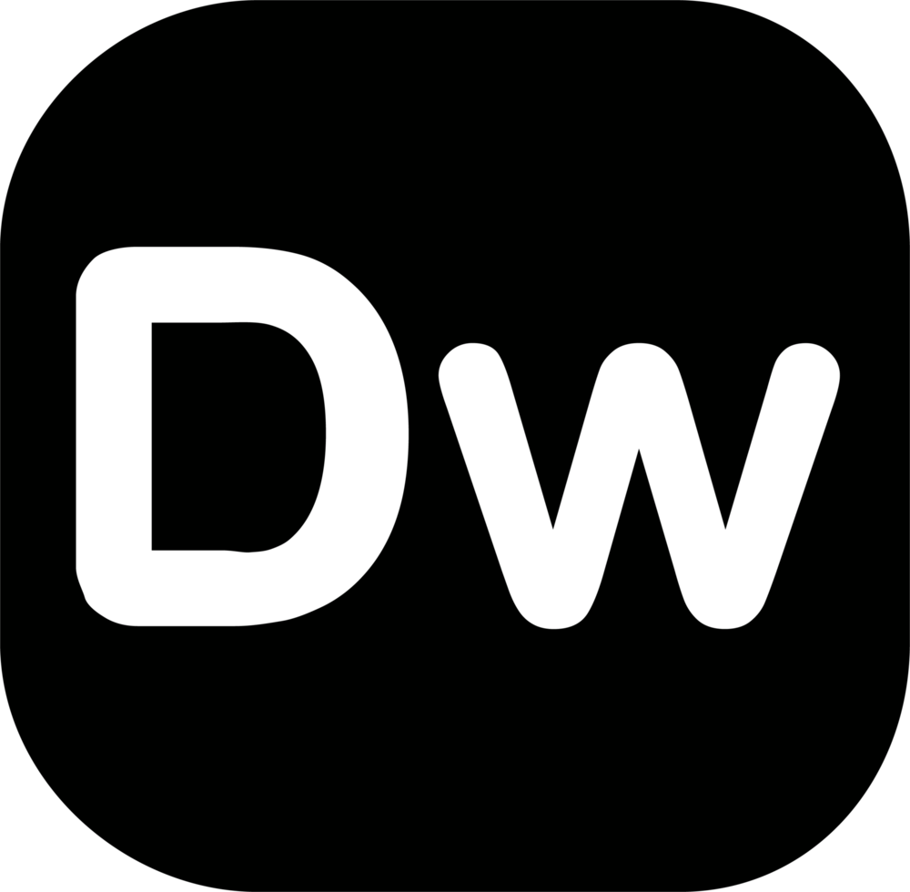 Adobe Dreamweaver Logo PNG Vector