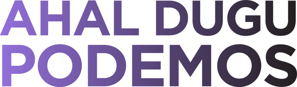Ahal Dugu Podemos (2024) Logo PNG Vector