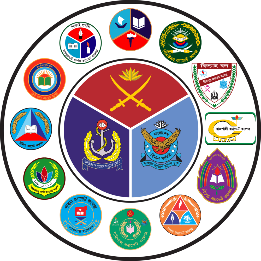 Bangladesh Cadet College Logo PNG Vector