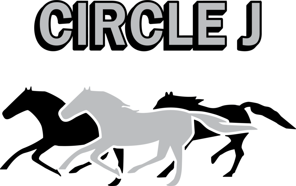 Circle J Horse Trailers Logo PNG Vector