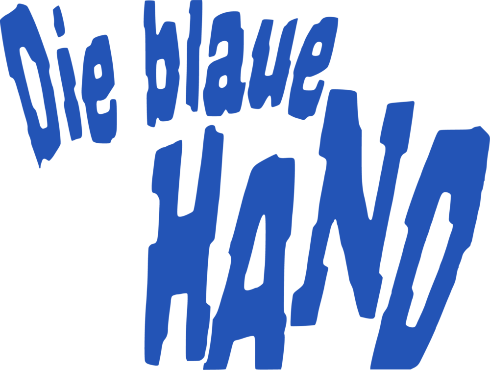 Die Blaue Hand Logo PNG Vector