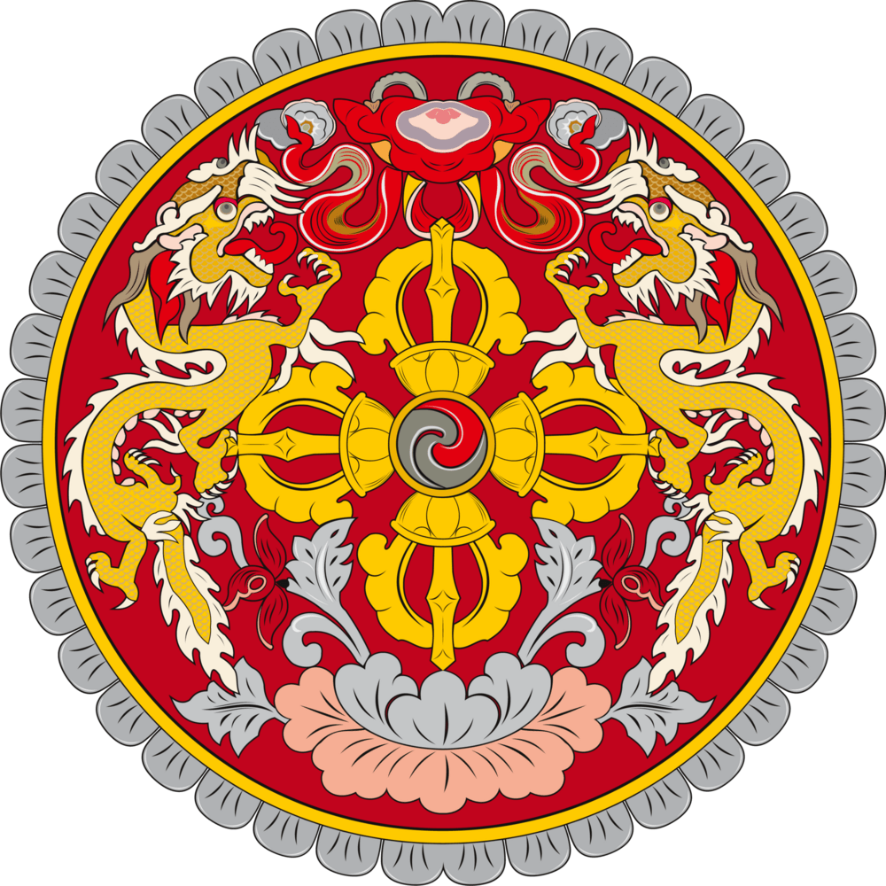 Emblem of Bhutan Logo PNG Vector