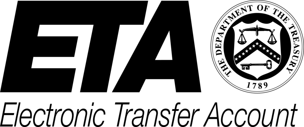 ETA US Treasury Electronic Transfer Account Logo PNG Vector