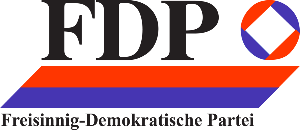 Freisinnig Demokratische Partei Logo PNG Vector