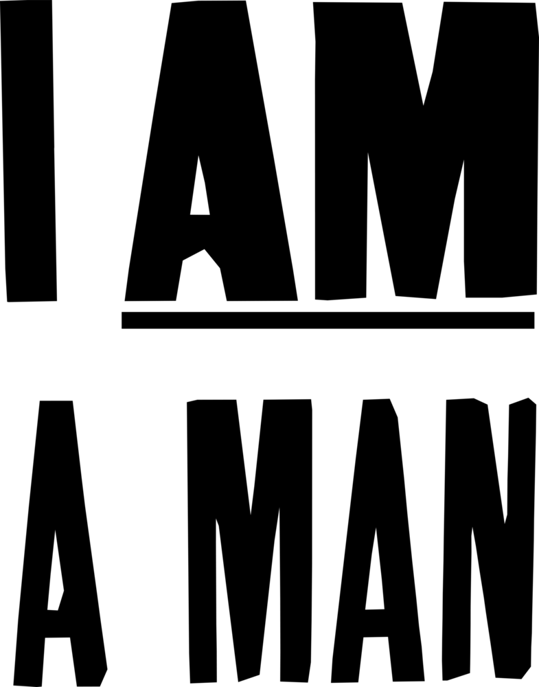 I am a man Logo PNG Vector